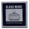 Цукерниця з кришкою кругла скляна прозора HP-4-124