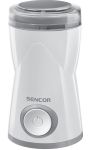 Кофемолка Sencor роторная 150Вт, объем зерен-50г, пластик, белый