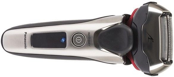 Бритва електр. Panasonic сеточная , 13000 об/мин,  бритв.головок-3, Li-Ion, сух.+влажн., триммер, серый