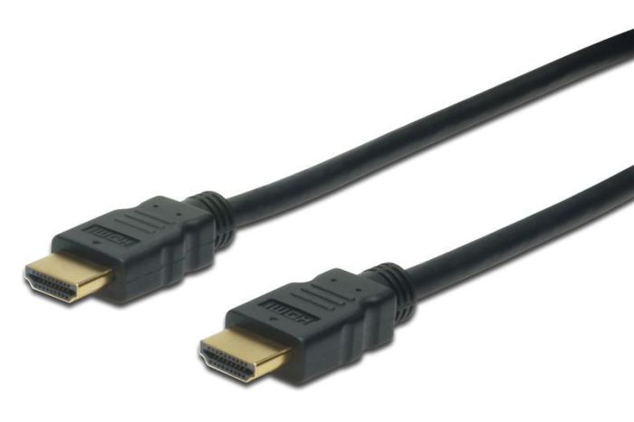 Кабель ASSMANN HDMI High speed + Ethernet (AM/AM) 5.0м, черный