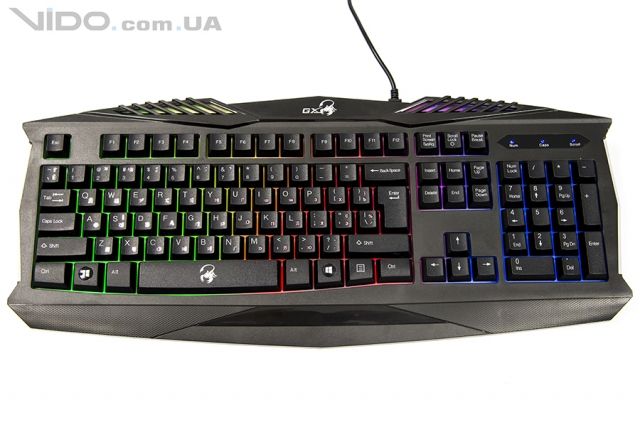 Клавіатура мембранна Genius Scorpion K-220, 104key, USB-A,  чорний