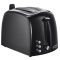 Тостер Russell Hobbs Textures 850Вт, пластик, черный