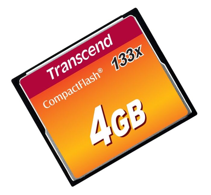 Карта памяти Transcend CF   4GB 133X