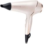 Фен Remington ProLuxe AC motor, 2400Вт, 3 режими, дифузор, іоніз-я, хол. обдув, рожевий