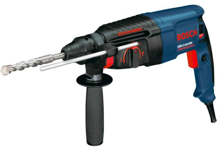 Перфоратор Bosch GBH 2-26 DRE, SDS-plus, 800Вт, 2.7Дж, 2.8кг, L-кейс
