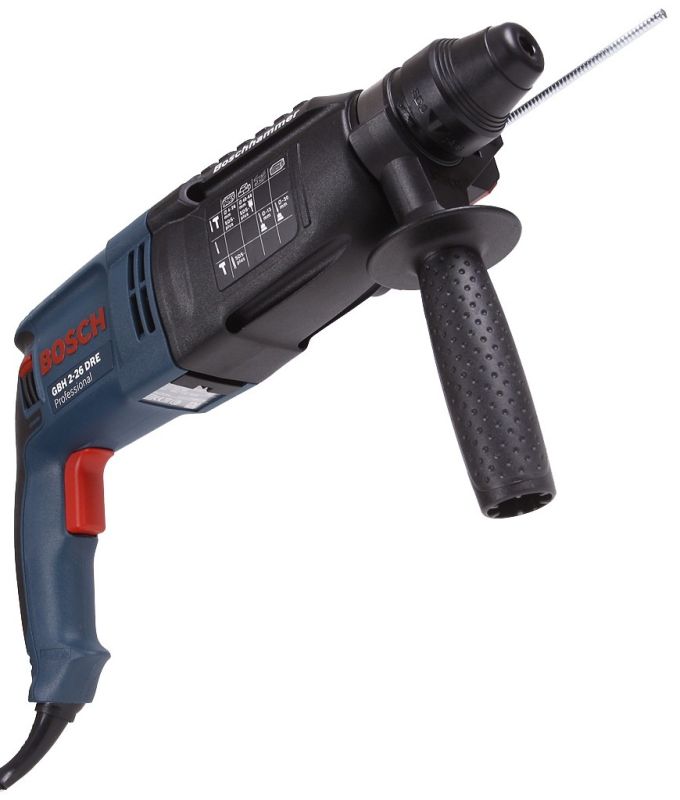 Перфоратор Bosch GBH 2-26 DRE, SDS-plus, 800Вт, 2.7Дж, 2.8кг, L-кейс