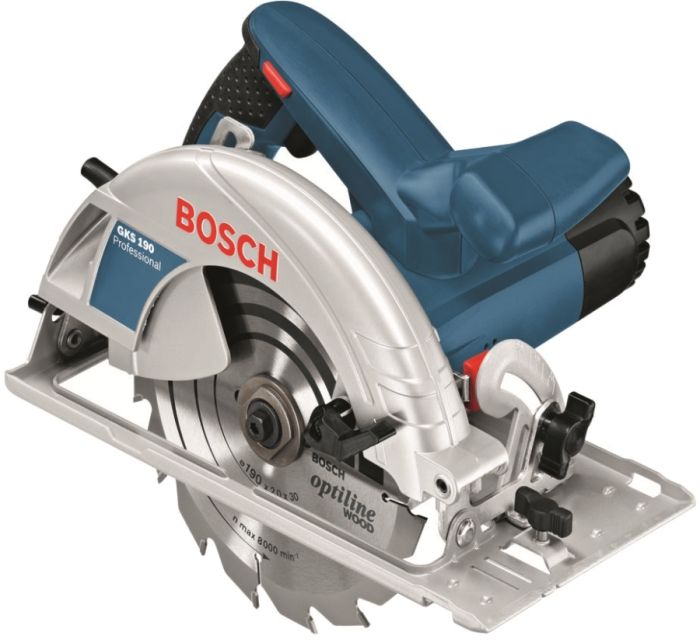 Пила дискова Bosch Professional GKS 190 1400Вт 190мм 4.2кг
