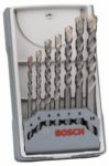 Набір свердел по бетону Bosch Professional X-Pro CYL-3, 4-10мм, кейс, 7шт