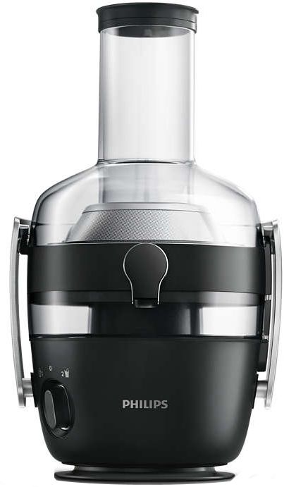 Соковыжималка Philips Avance Collection центробежная 1000Вт, чаша-1л, жмых-2.1л, желоб на целое яблоко, пластик, черный