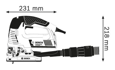 Лобзик Bosch Professional GST 160 BCE 800Вт 800-3000об/хв 2.3кг
