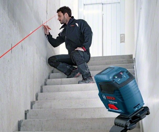 Нівелір лазерний Bosch Professional GLL 2-10 до 10м, ±0.3мм/м, IP 54