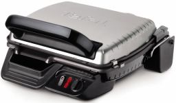 Гриль Tefal прижимной Ultracompact 2000Вт, темп. режимов-3, съёмные пластины, раскрытие на 180°, металл