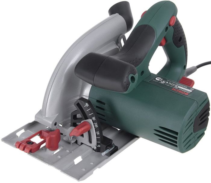 Пила дисковая Bosch PKS 55, 1200Вт, 160мм, глубина реза 38мм