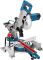 Пила торцовочная Bosch GCM 800 SJ с протяжкой, 1400Вт, диск 216,мм поворот Л и П 47град., наклон Л 45град., 13.5кг