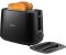 Тостер Philips Daily Collection 830Вт, крышка от пыли, пластик, черный