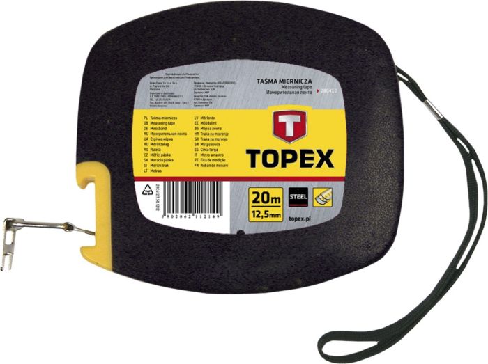 Рулетка TOPEX, 20мх12.5мм