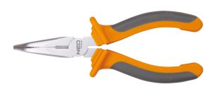 Плоскогубцы удлиненные изогнутые Neo Tools, 160мм, CrV