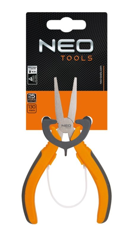 Плоскогубцы Neo Tools, прецизионные, 130мм