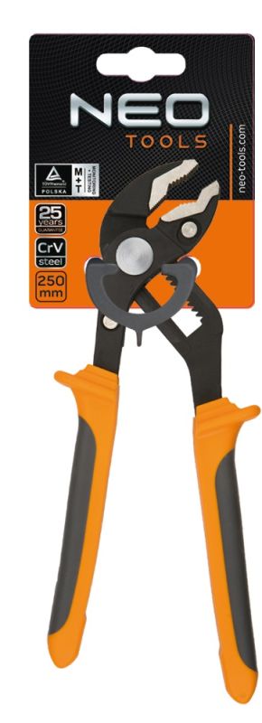 Кліщі затискні Neo Tools, 0-42мм, 250мм, CrV