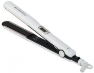Випрямляч Rowenta Premium Care Liss&Curl, 34Вт, темп.режимів-5, 130-200С, дисплей, іонізація, склокераміка, біло-рожевий