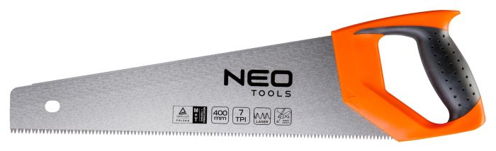 Ножовка по дереву Neo Tools, 400мм, 7TPI