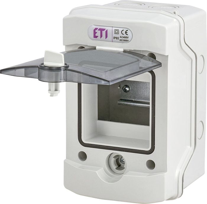 Щит пластиковый  ETI ECH-4Gu (4 модуля наружный IP65)