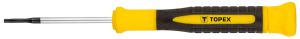 Викрутка TOPEX Torx, прецизійна, T8x50мм, сталь CrV