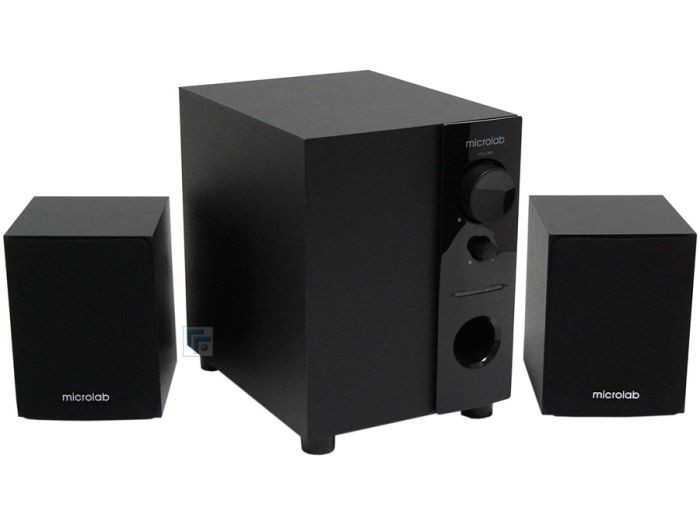 Акустична система MICROLAB  2.1, 10W, mini-jack, чорний Microlab M-109