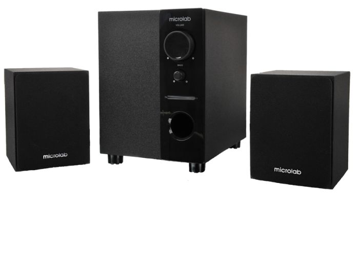 Акустична система MICROLAB  2.1, 10W, mini-jack, чорний Microlab M-109
