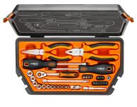Набор инструментов Neo Tools, 33шт, универсальный, CrV и S2