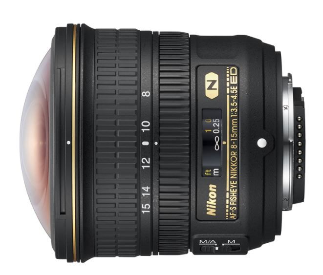 Объектив Nikon 8-15mm f/3.5-4.5E ED AF-S FISHEYE
