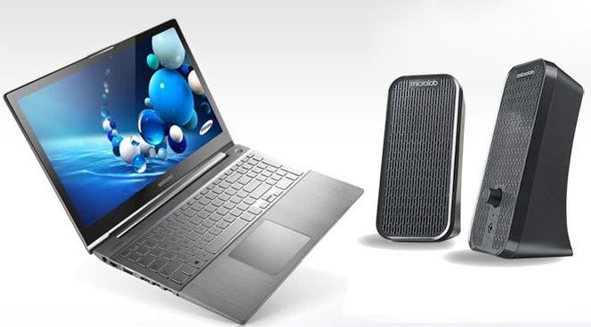 Акустическая система MICROLAB B-55 2.0, USB, mini-jack, черный