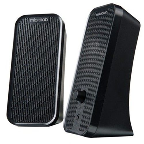 Акустическая система MICROLAB B-55 2.0, USB, mini-jack, черный