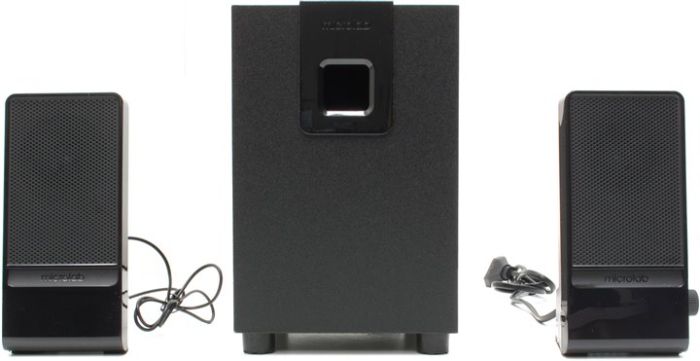 Акустична система MICROLAB  2.1, 10W, mini-jack, чорний Microlab M-100