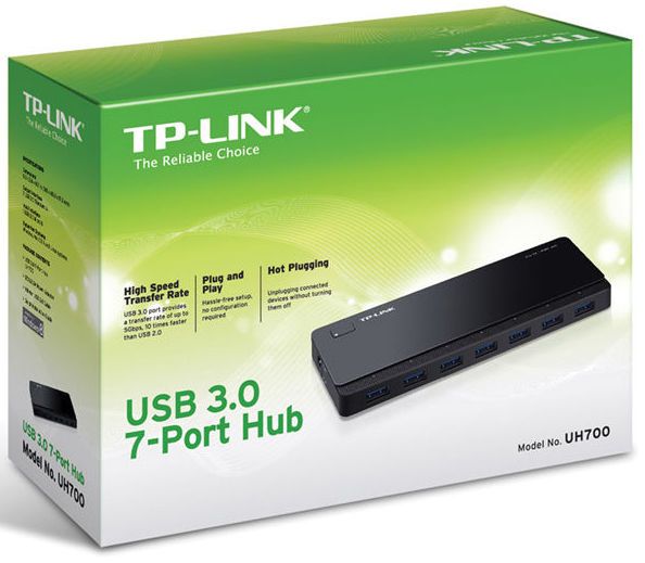 Хаб USB TP-LINK  USB-A > 7xUSB3.0 TP-Link UH700
