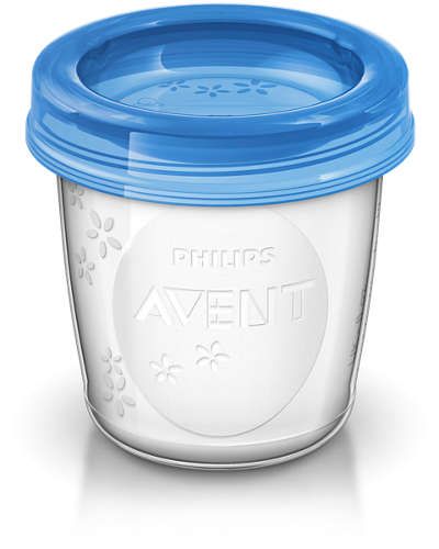Контейнеры для хранения грудного молока Avent 180мл, 5шт