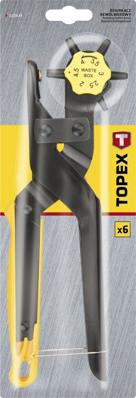 Пробійник обертовий TOPEX, 2-4.5мм, 240мм