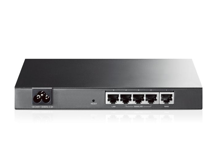 Мультисервисный Маршрутизатор TP-LINK  1xFE LAN, 3xFE LAN/WAN, 1xFE WAN TP-Link TL-R470T+