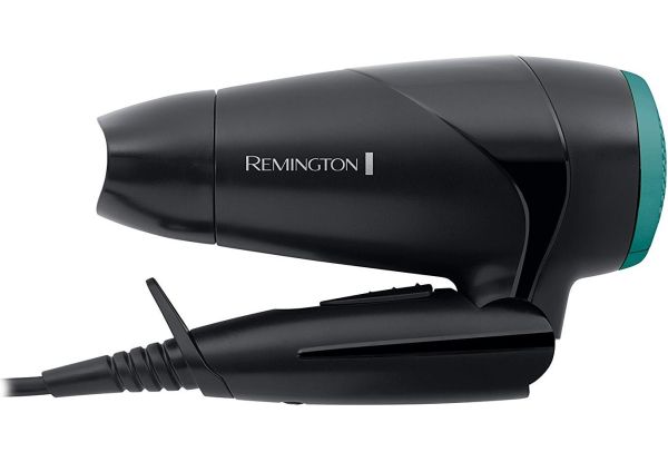 Фен Remington дорожній On The Go, 2000Вт, 2 режими, складна ручка, чорний