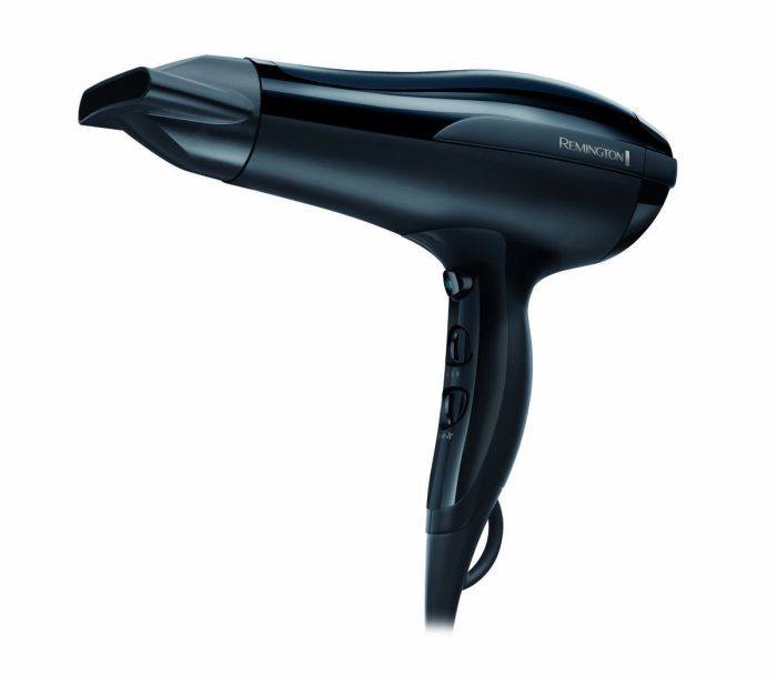 Фен Remington Pro-Air, 2200, 2200Вт, режимов-3, иониз-я, хол. обдув, черный