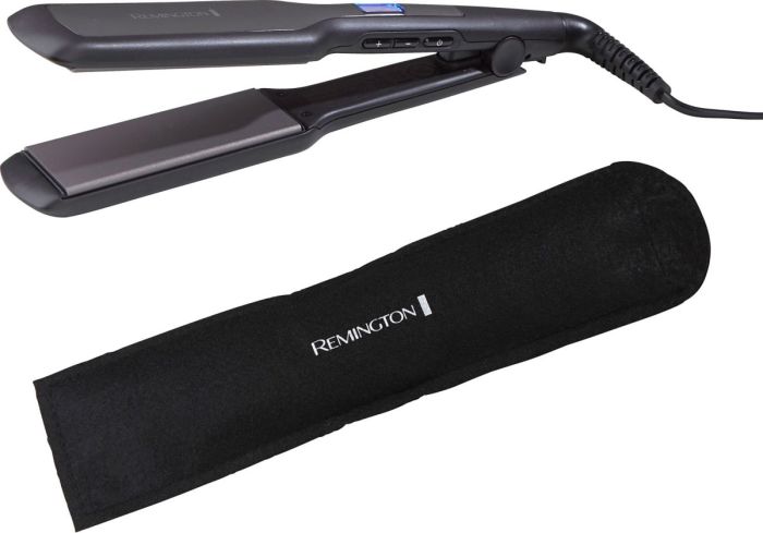Випрямляч Remington Pro-Ceramic Extra, >300Вт, 150-230С, дисплей, чохол, кераміка, чорний