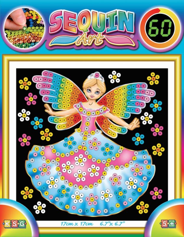 Набор для творчества Sequin Art 60 Сказочные принцессы 17*17см