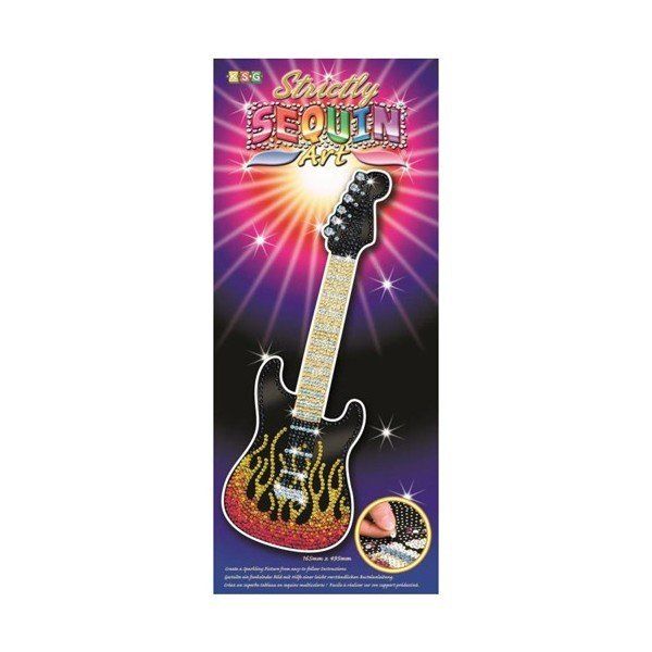 Набор для творчества Sequin Art Strictly Гитара 17*50см