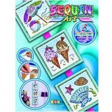 Набор для творчества Sequin Art Seasons Лето 3шт, 16*16см