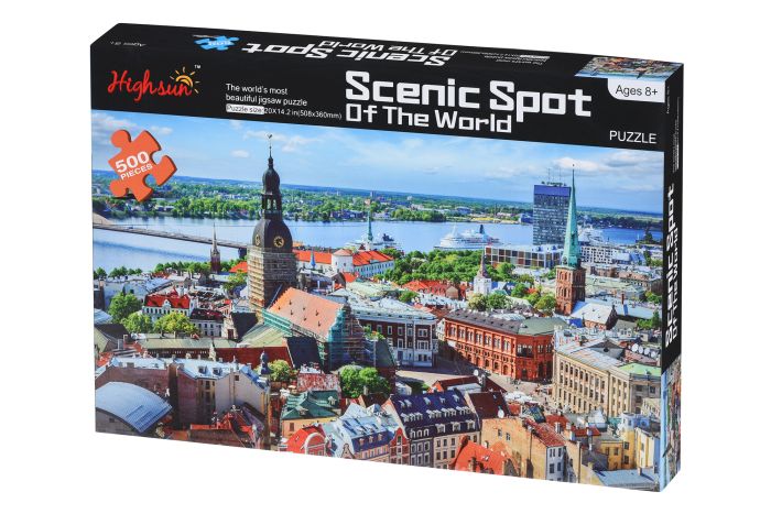Пазл Same Toy Scenic Spot 500ел.
