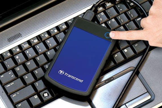 Портативний жорсткий диск Transcend 4TB USB 3.1 StoreJet 25H3 Синій