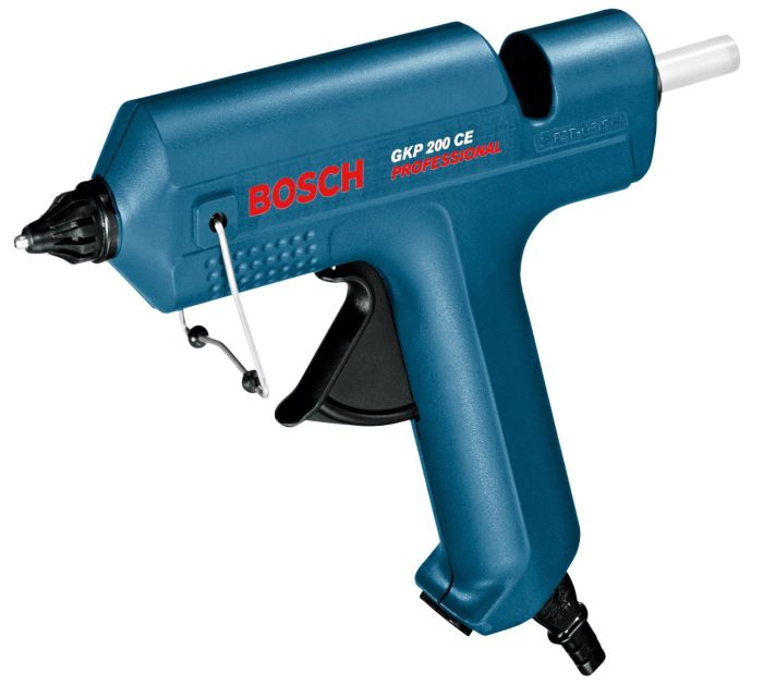 Пистолет клеевой Bosch GKP 200 CE, 500Вт, стержни 11мм, подача 30г/мин, 0.4кг