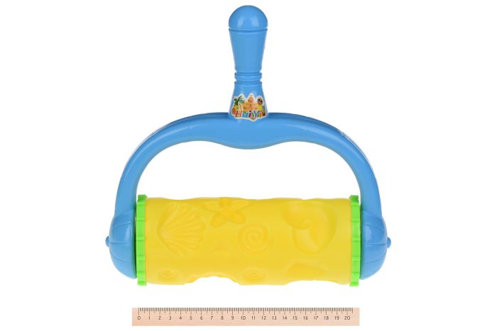 Набор для игры с песком Same Toy с Валиком 5ед., желтый