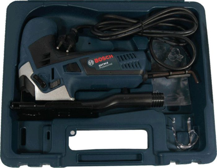 Лобзик Bosch GST 90 E, 650Вт, 500-3100 об/мин, ход 26мм, 2.3кг