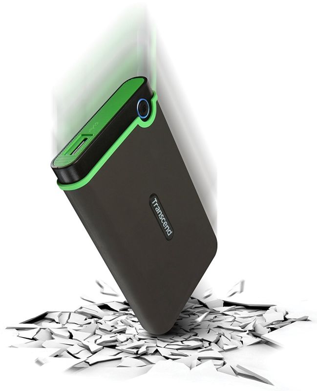 Портативный жесткий диск Transcend 2TB USB 3.1 StoreJet 25M3 Серый